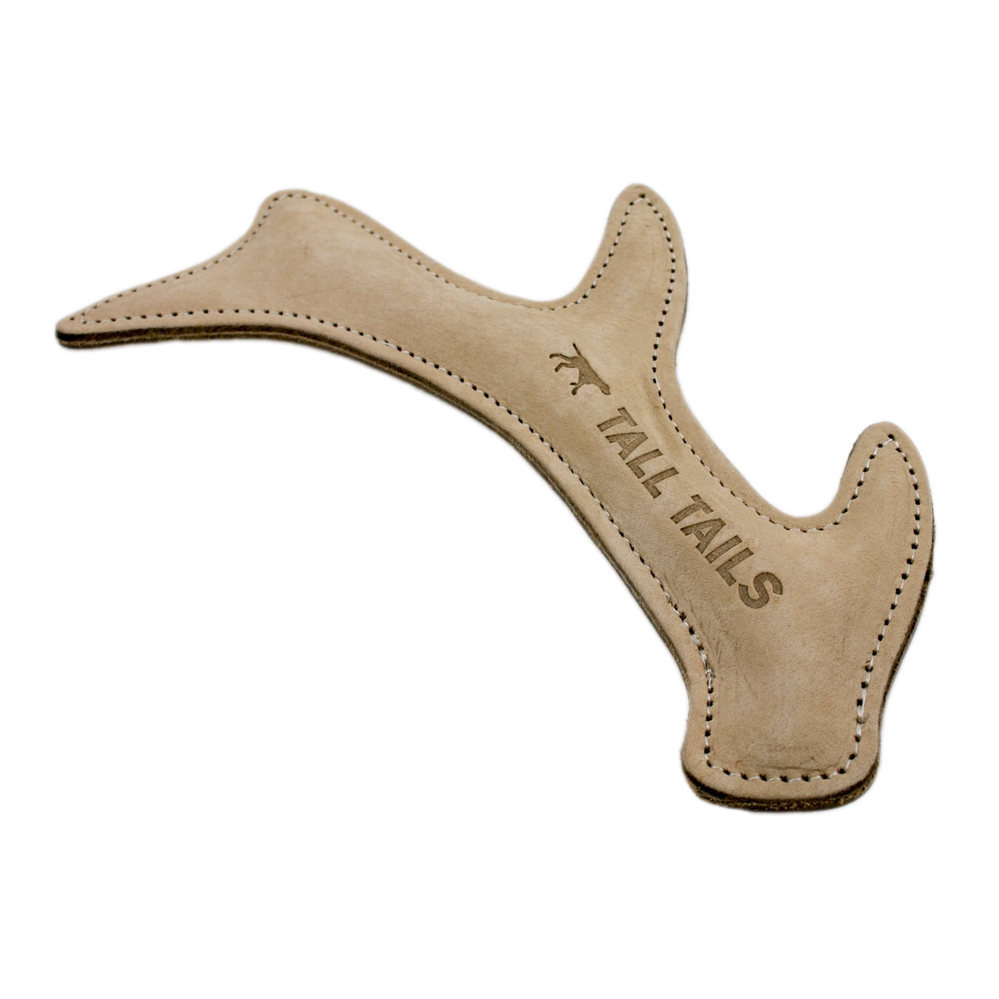 Tall Tails Natural Leather Antler Dog Toy 11 inch