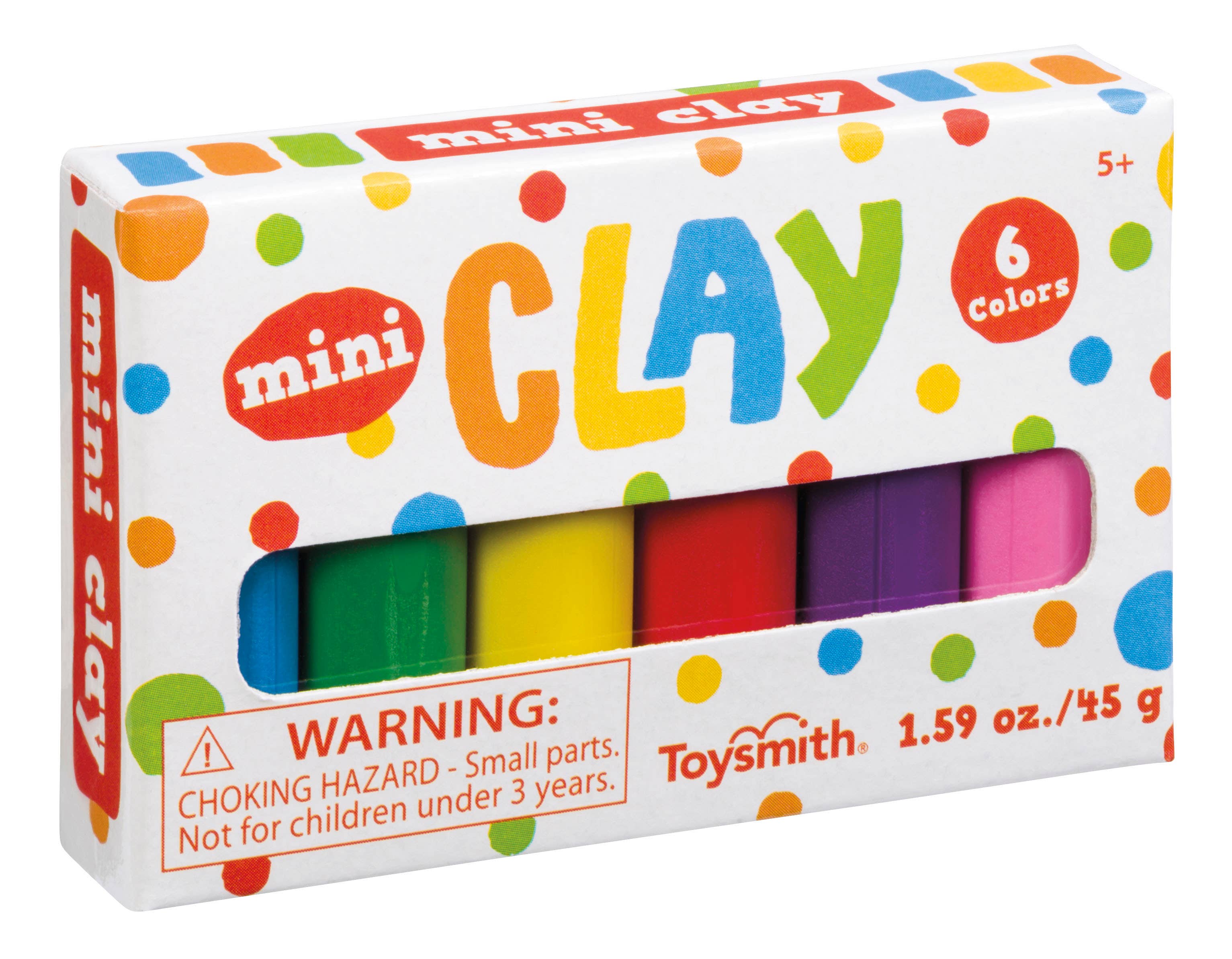 Toysmith - 6Pack Rainbow Modeling Clay