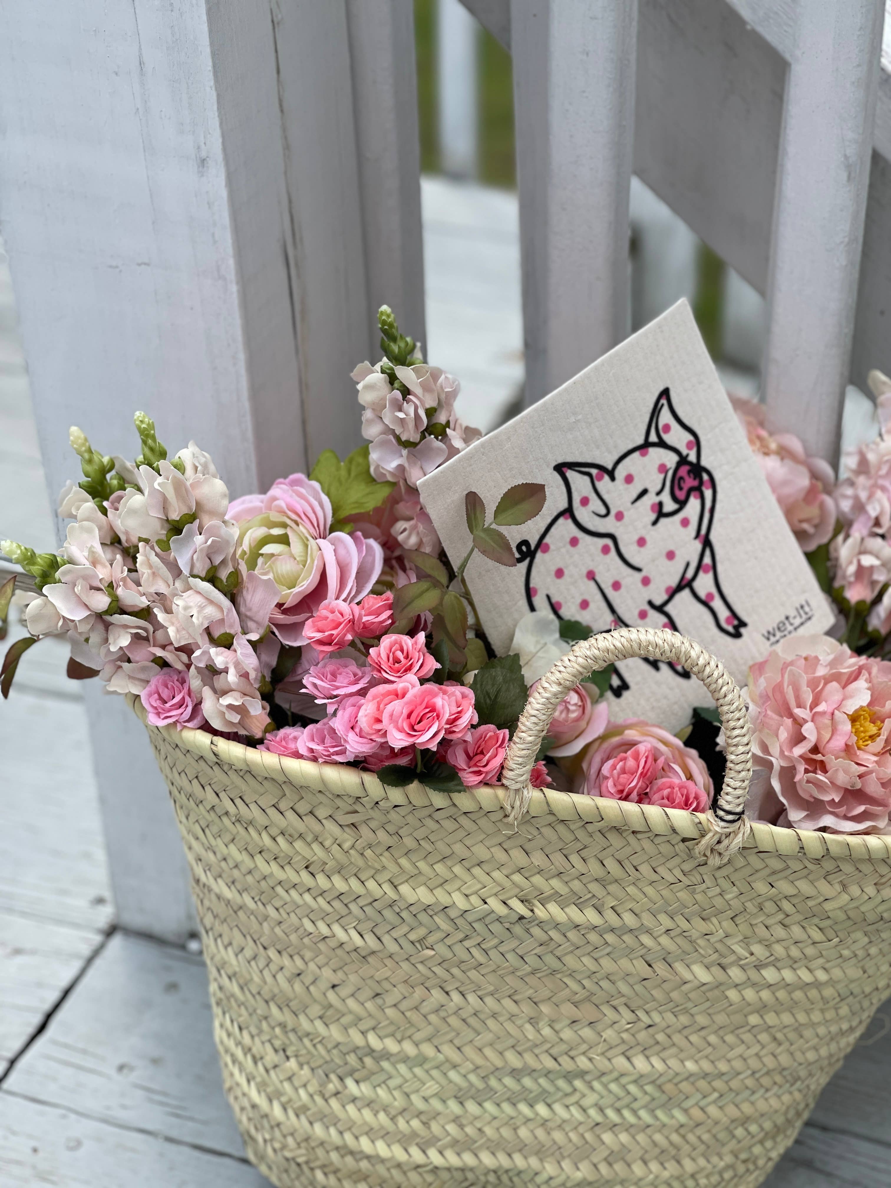 Polka Pig Swedish Cloth