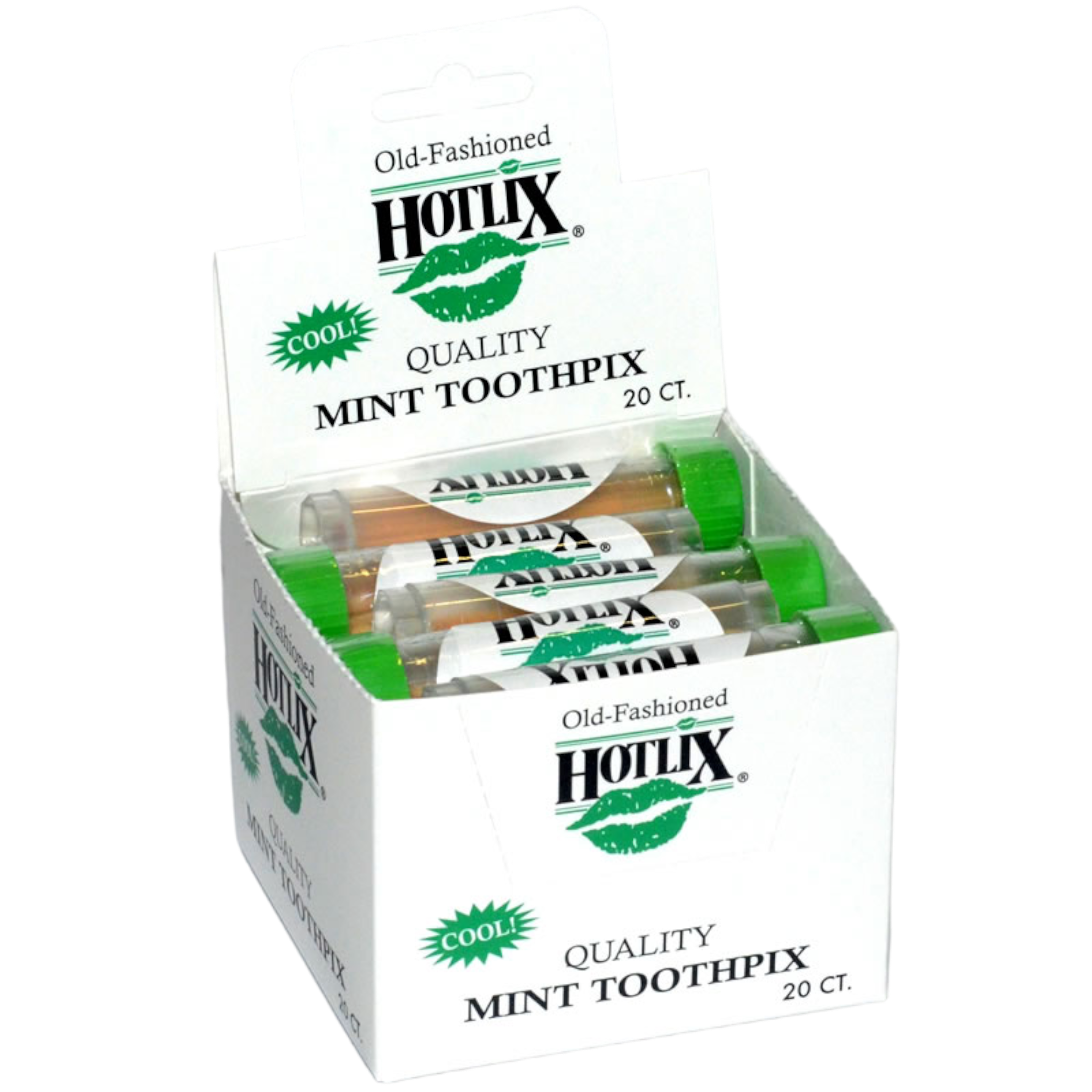 Hotlix Mint Toothpick Tube