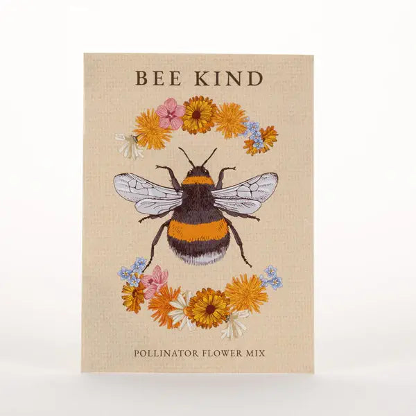 Bentley Seed Co. - Bee Kind Pollinator Wildflower Mix Seed Packets