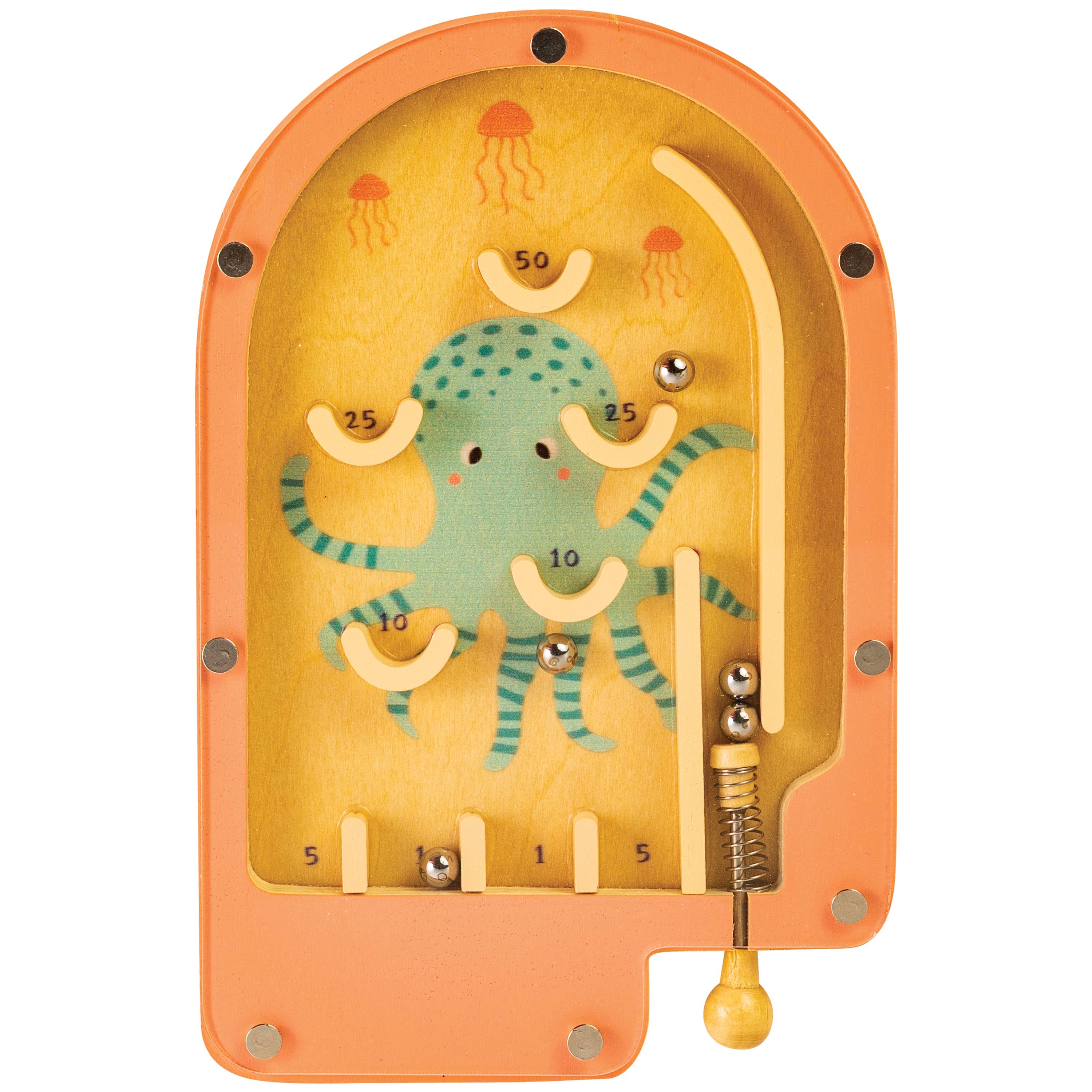 Wooden Pinball Game 12 Unit Display