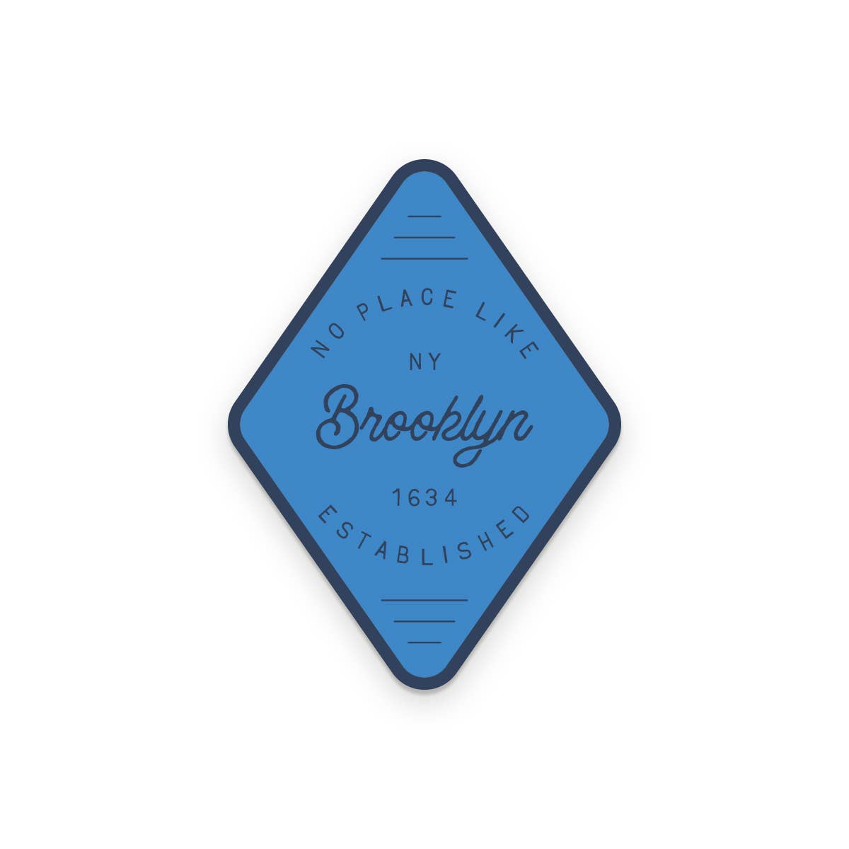 Custom City No Place Like vinyl sticker