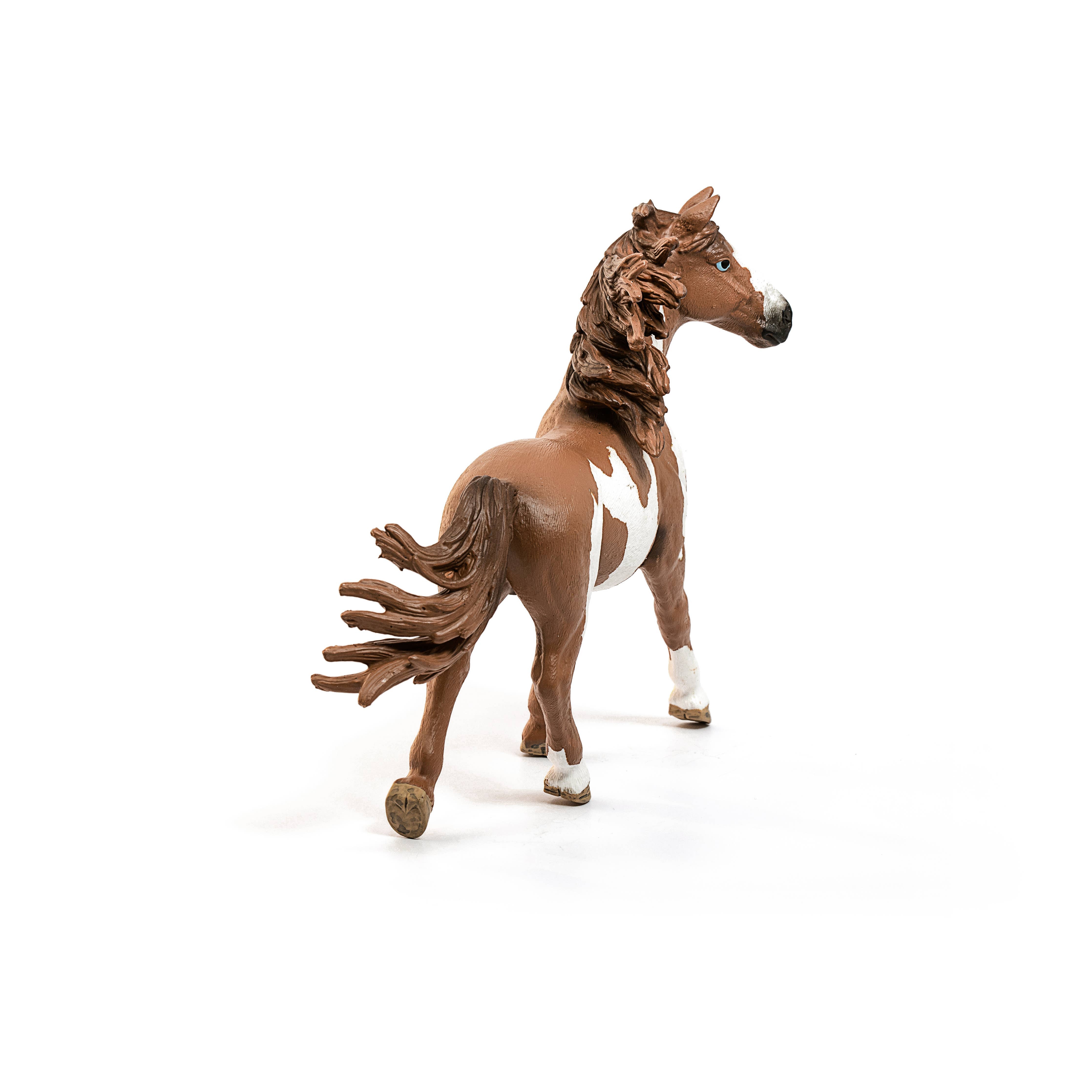 Pinto Stallion Farm Horse Toy