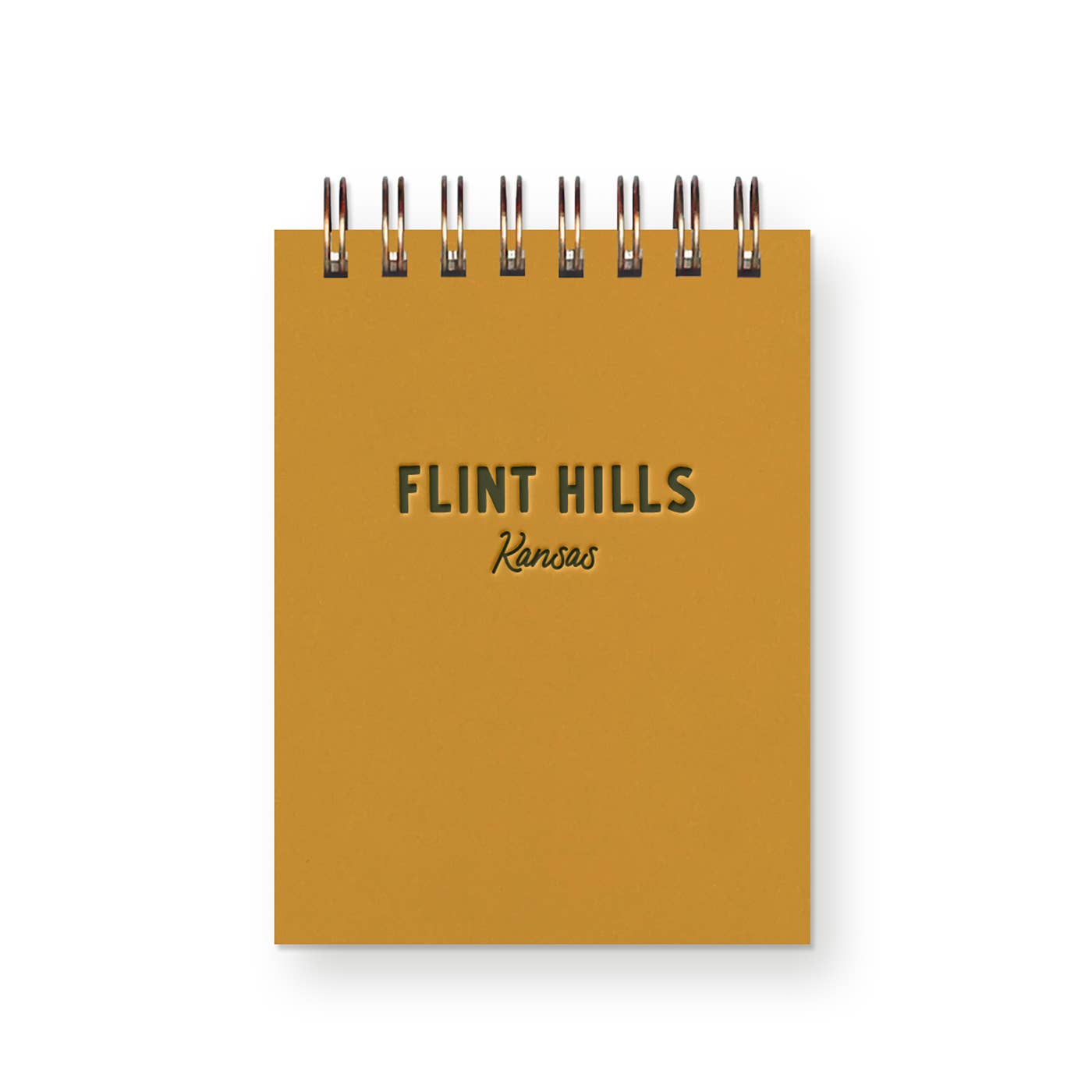 WACO Mini Jotter Notebook cover design detail
