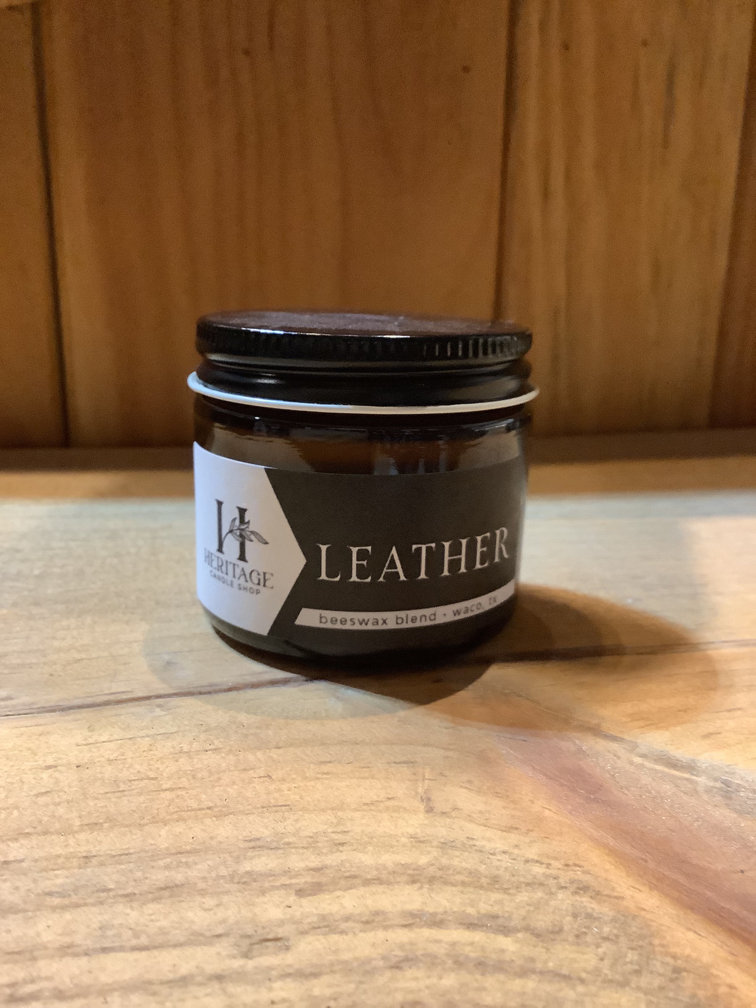 Heritage Candle Shop - 2oz. Amber Jar