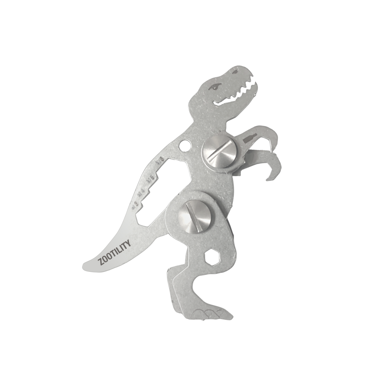 Tyrannosaurus HEX Multi-Tool - Metal TekPet DIY Keychain Kit