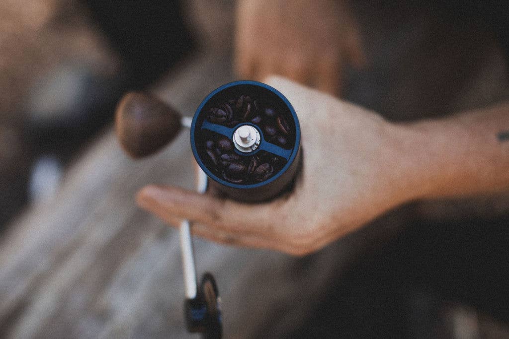 BruTrek Camp Coffee Hand Grinder adjustable grind settings