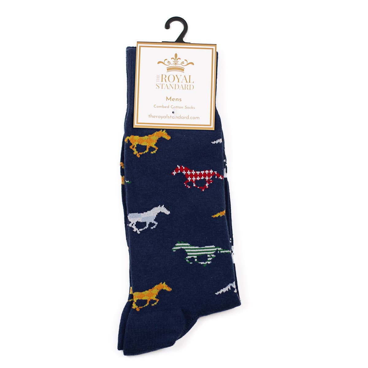 Men's Jockey Socks   Navy/Multi   One Size