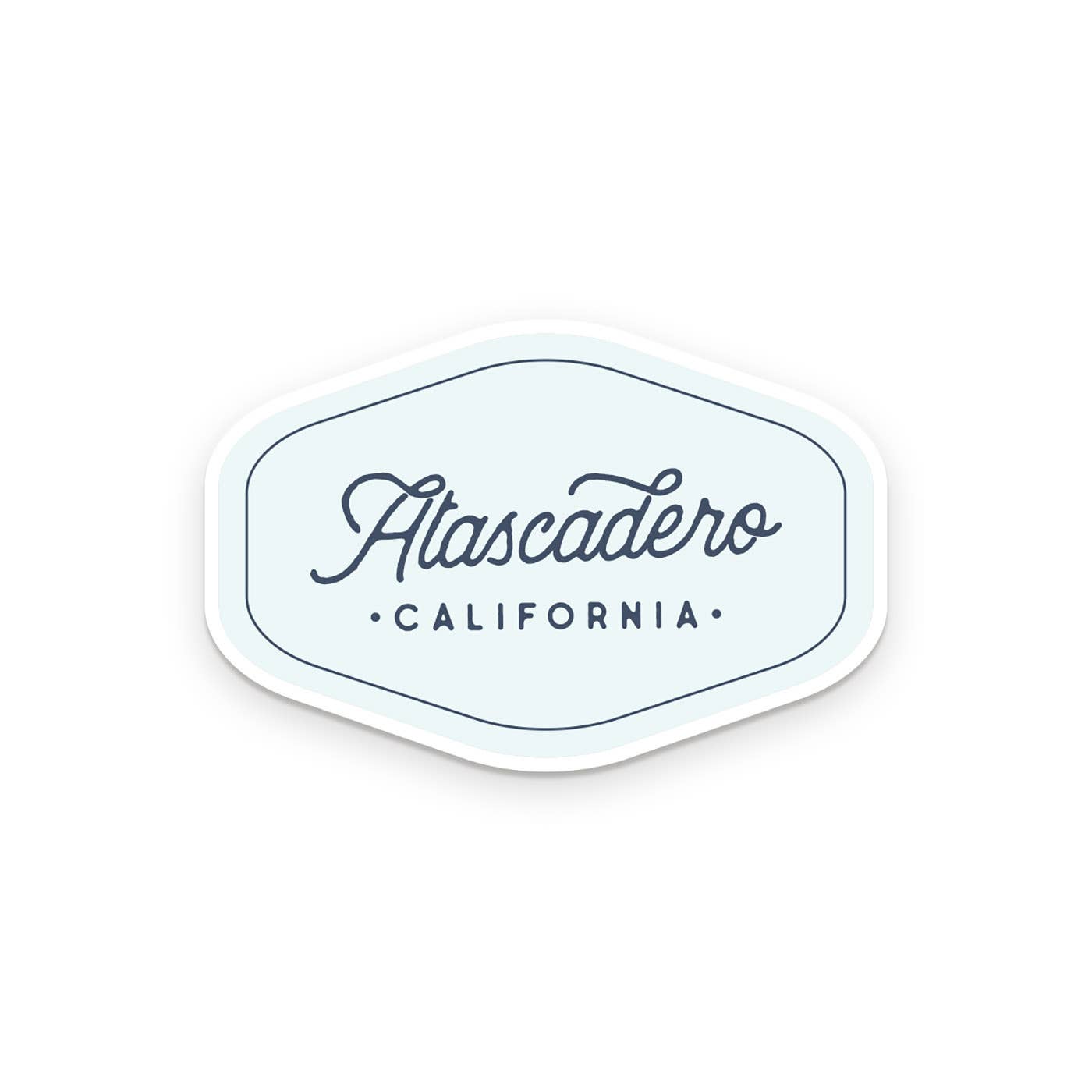 Custom City Script Sticker detail view