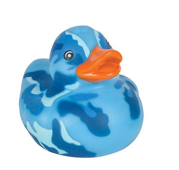 Camouflage Rubber Duckies in assorted camo patterns