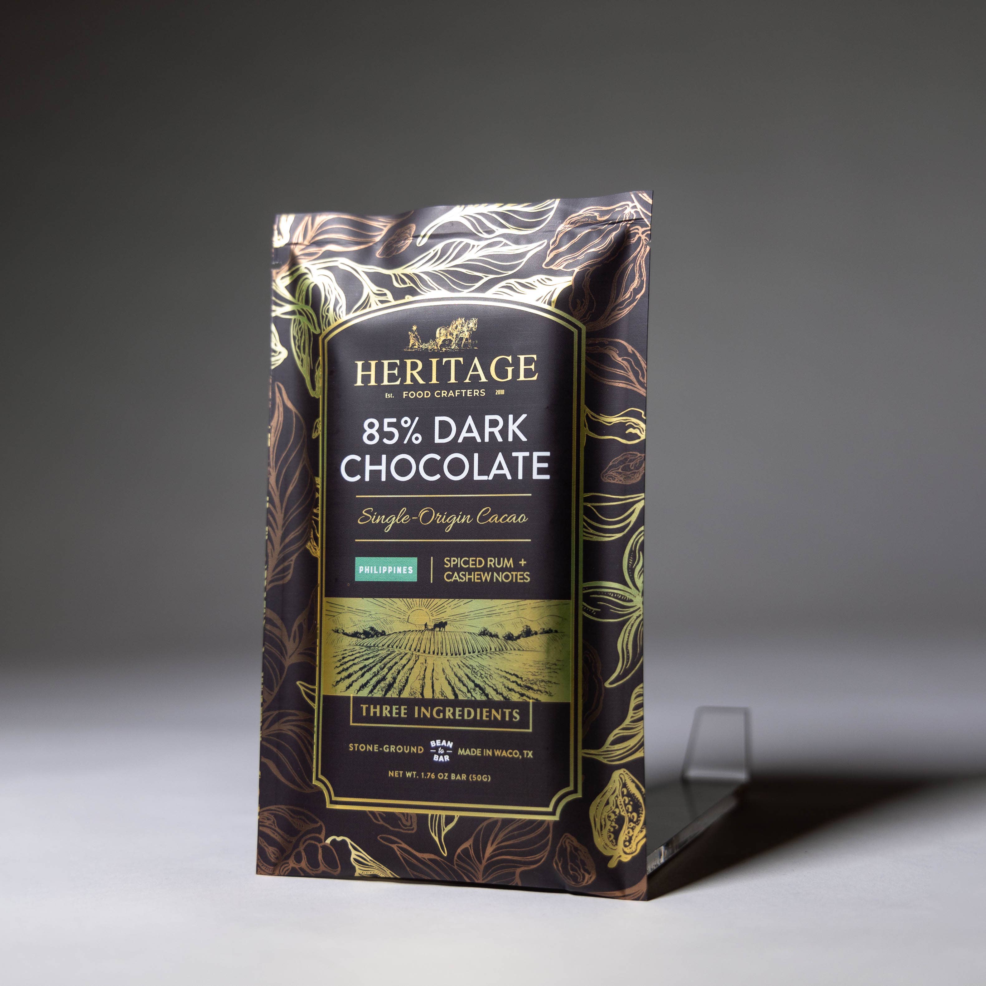 85% Philippines Dark 50g - Award-Winning Craft Chocolate Bars