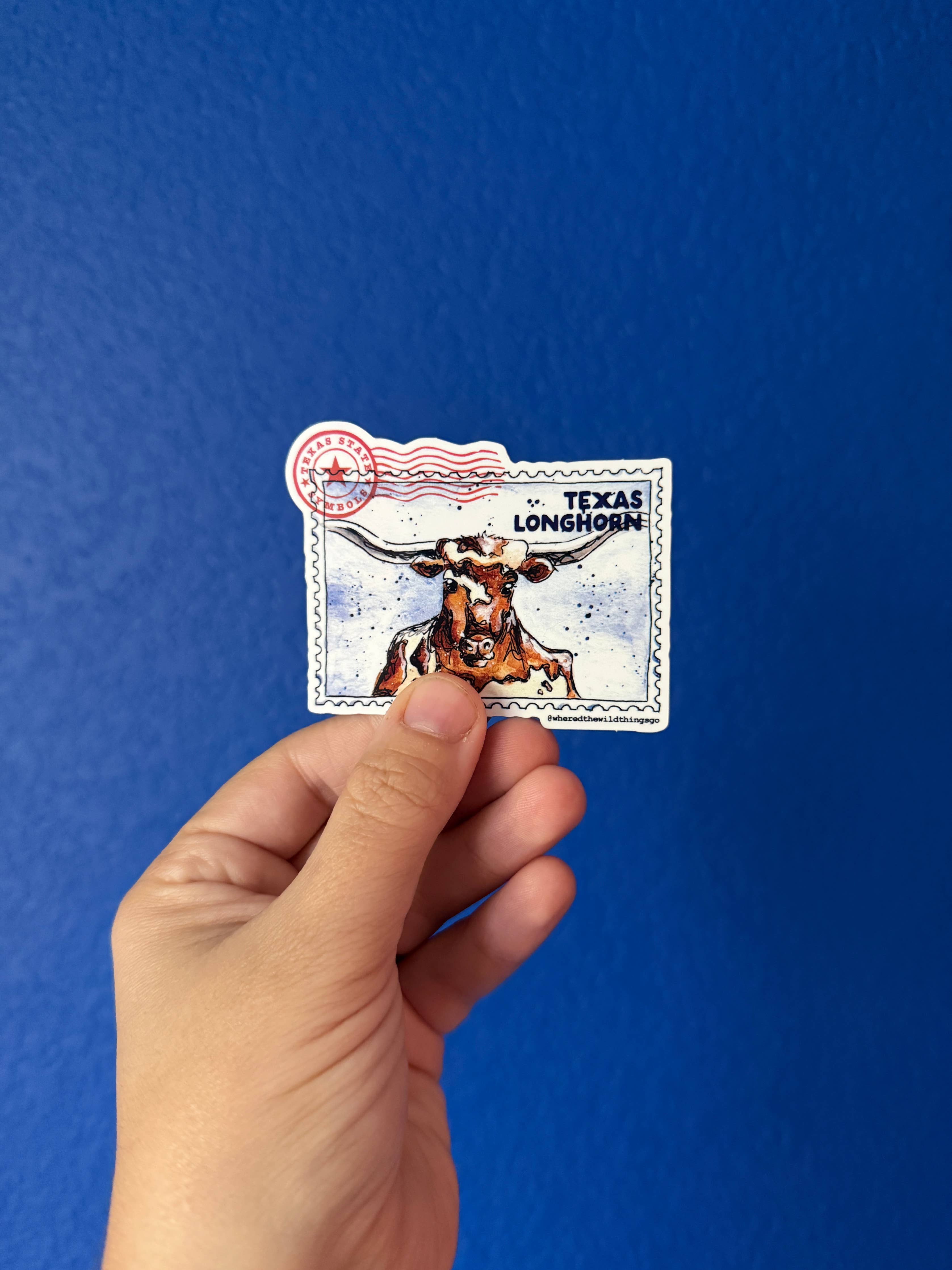 Texas Longhorn sticker
