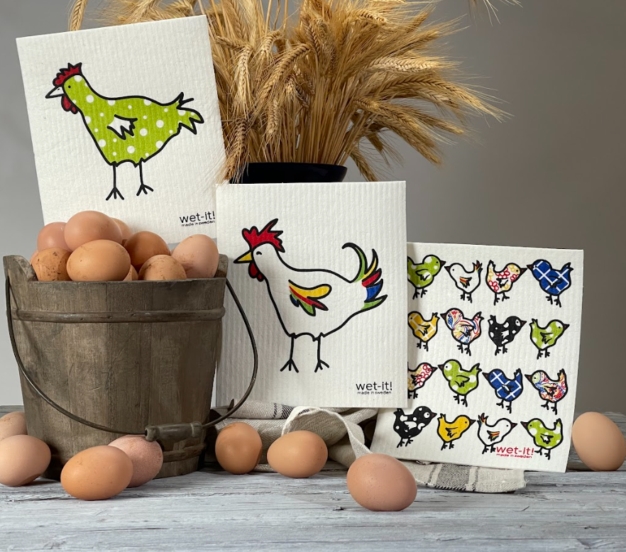 Little Chix Swedish Cloth absorbent sponge cloth alternate view