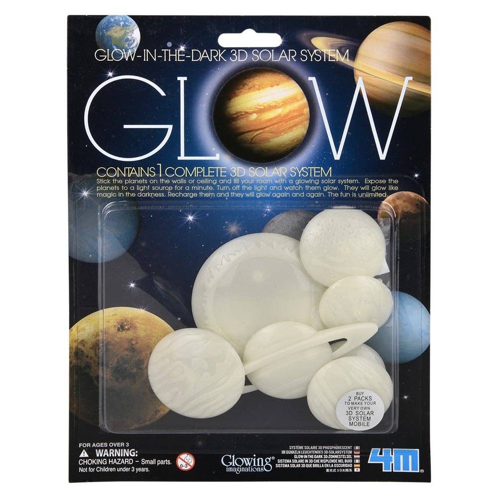 LLB Glow-In-The-Dark Solar System packaging
