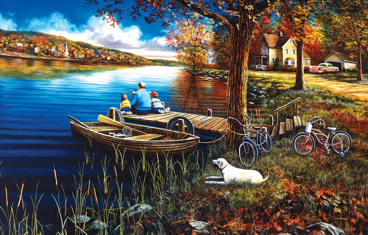 Treasured Moments 1000 piece jigsaw puzzle box