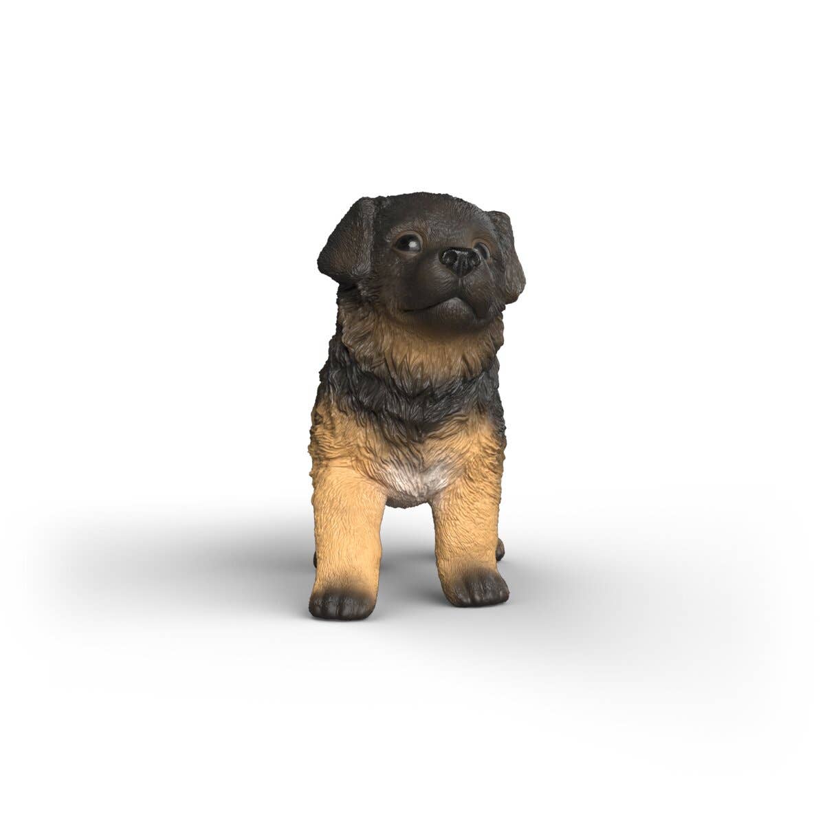 German shepherd puppy Animal Toy Figurine