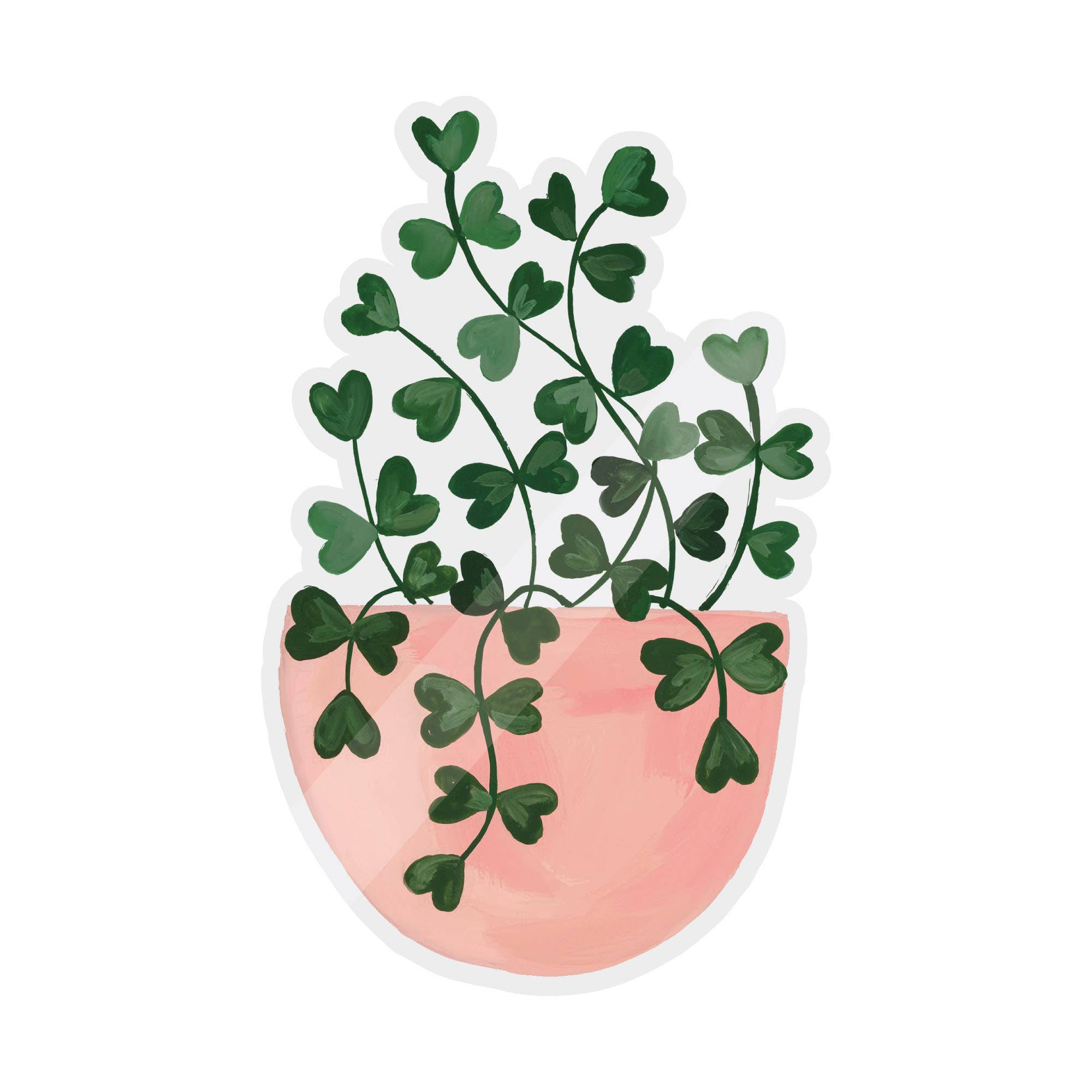 Sweetheart Plant Decal