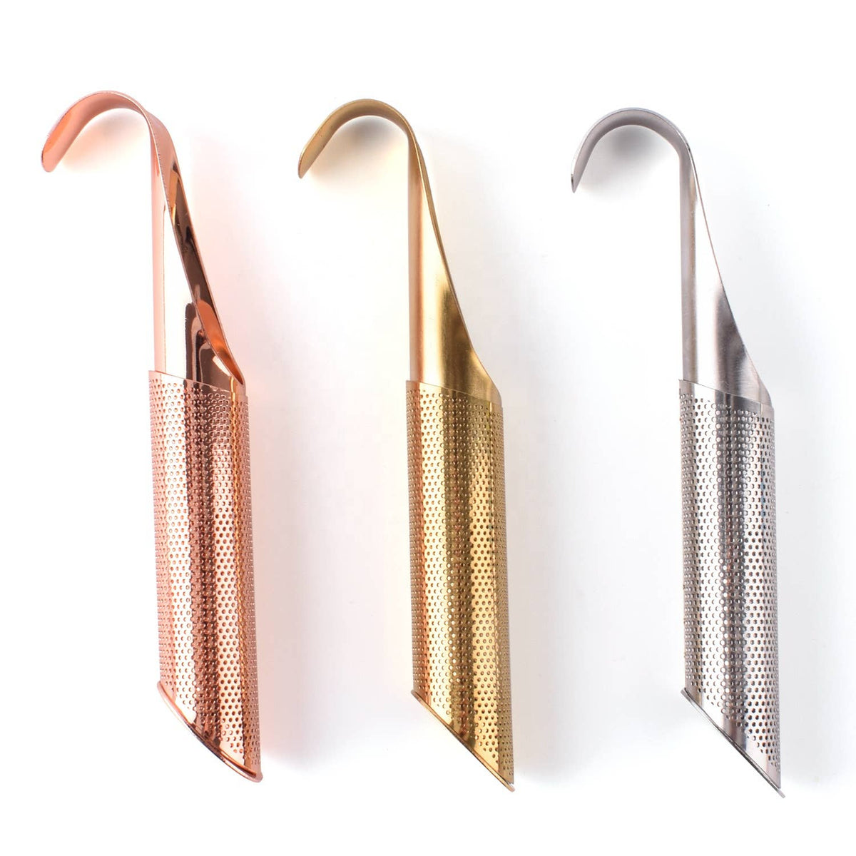 Rose Gold Mesh Tea Infuser- Sliding Tube