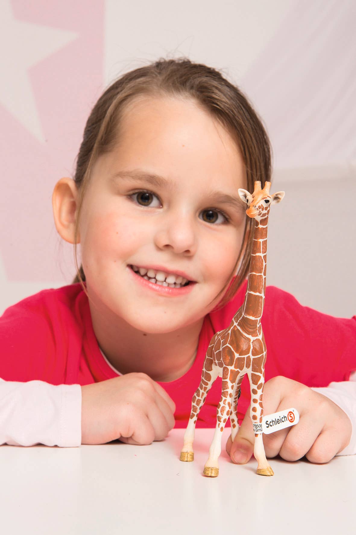 Giraffe, Male Safari Animal Toy