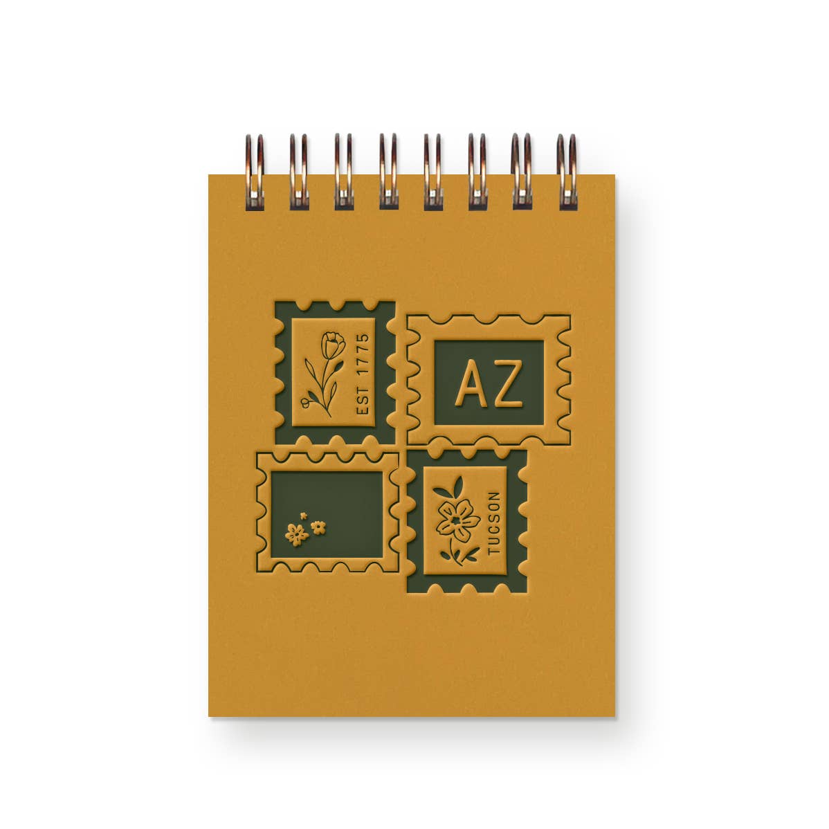 Custom City Stamp Mini Jotter Notebook