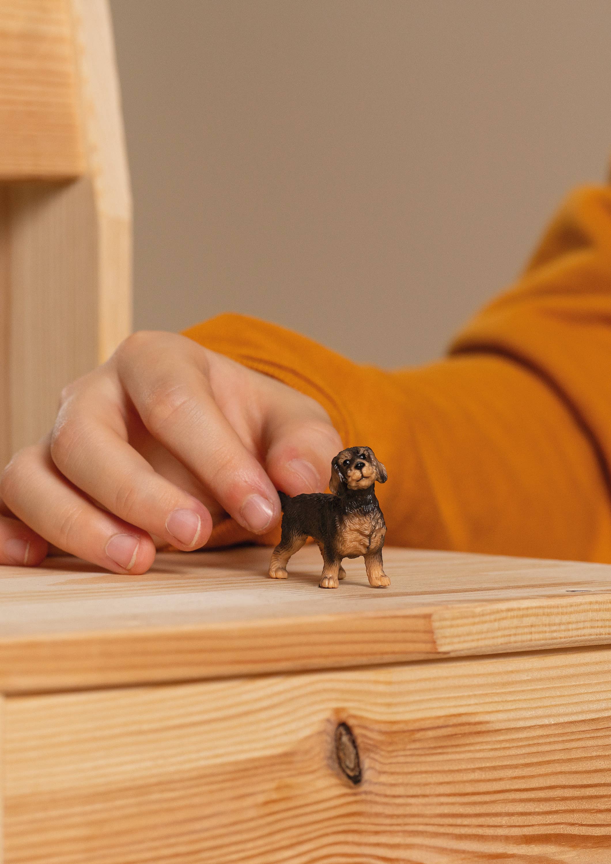 Wire-Haired Dachshund Animal Toy