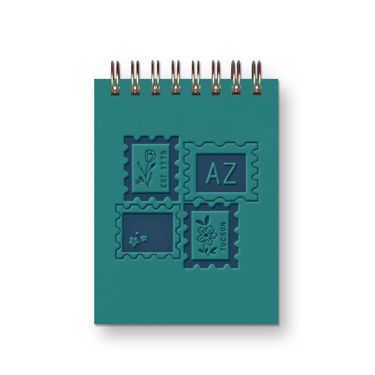 Custom City Stamp Mini Jotter Notebook