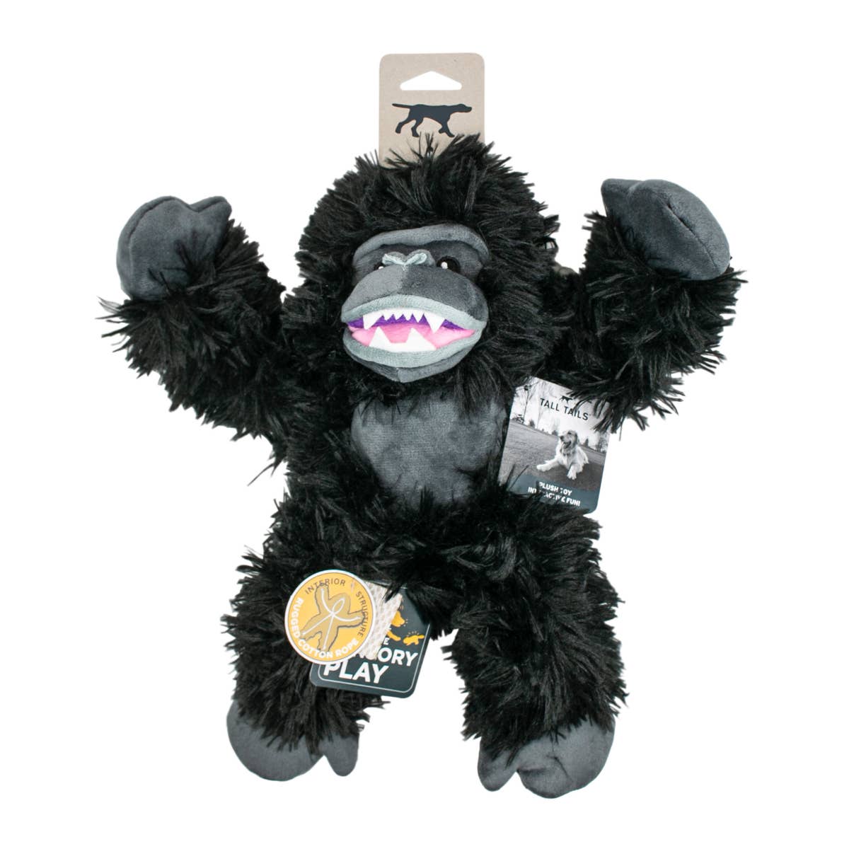 Tall Tails - Gorilla Rope Body Dog Toy