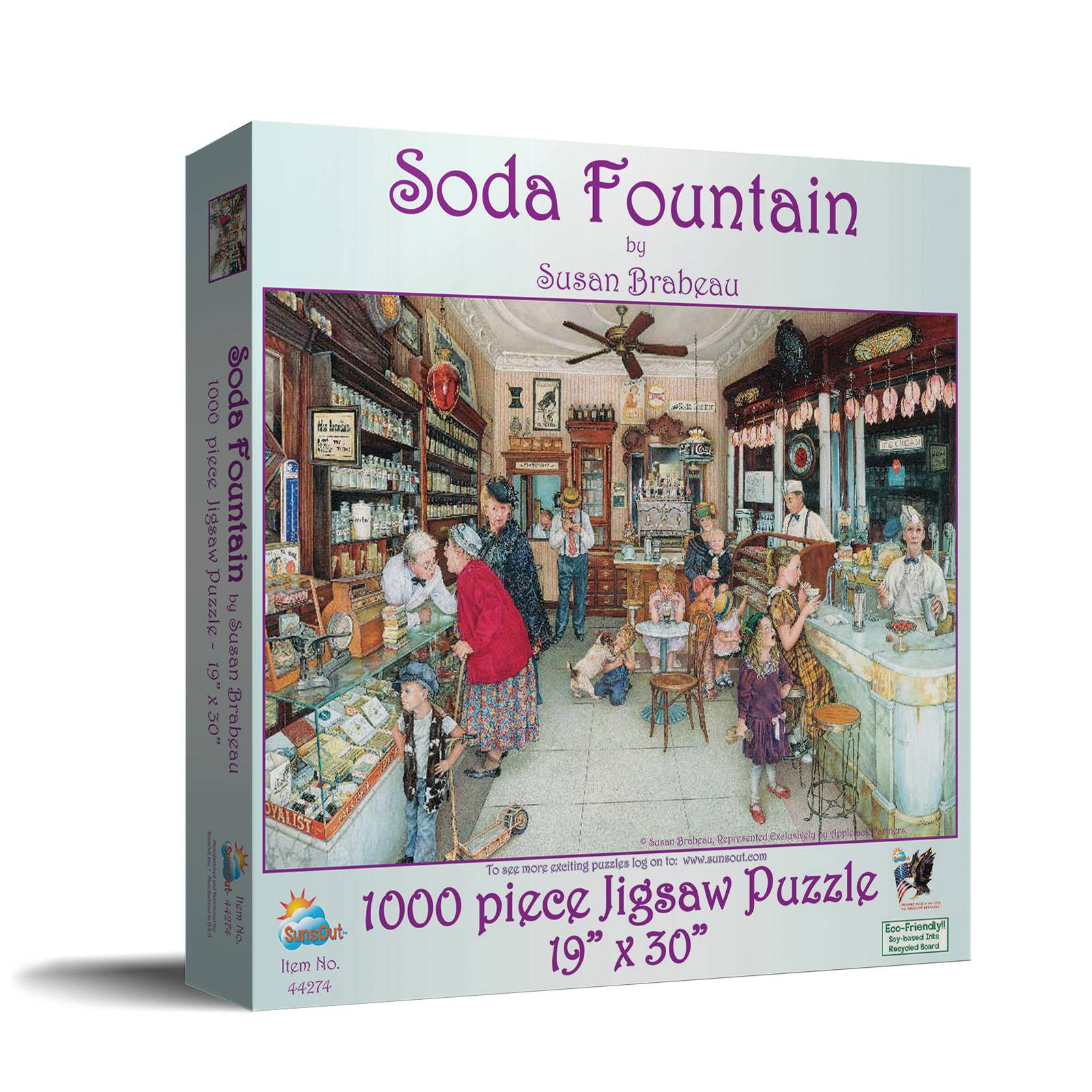 0518 Soda Fountain 1000 pc Puzzle