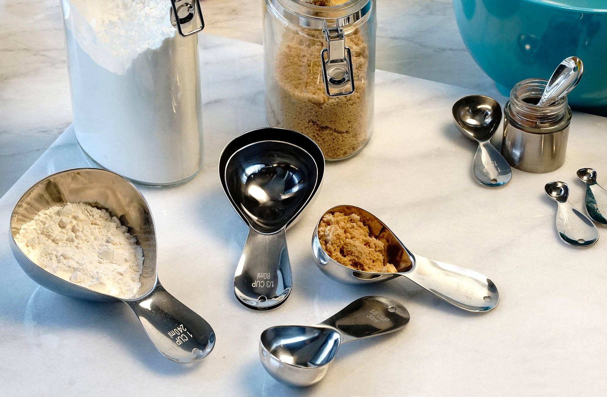 Measuring Cups - Teardrop Set Of 5