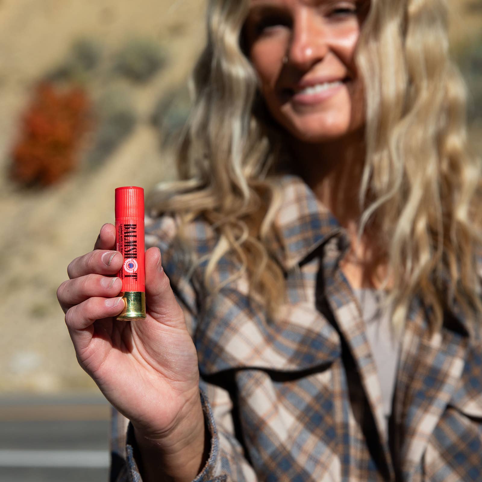 Shotgun Shell Lip Balm | Pomegranate | 24-Pack | All-Natural
