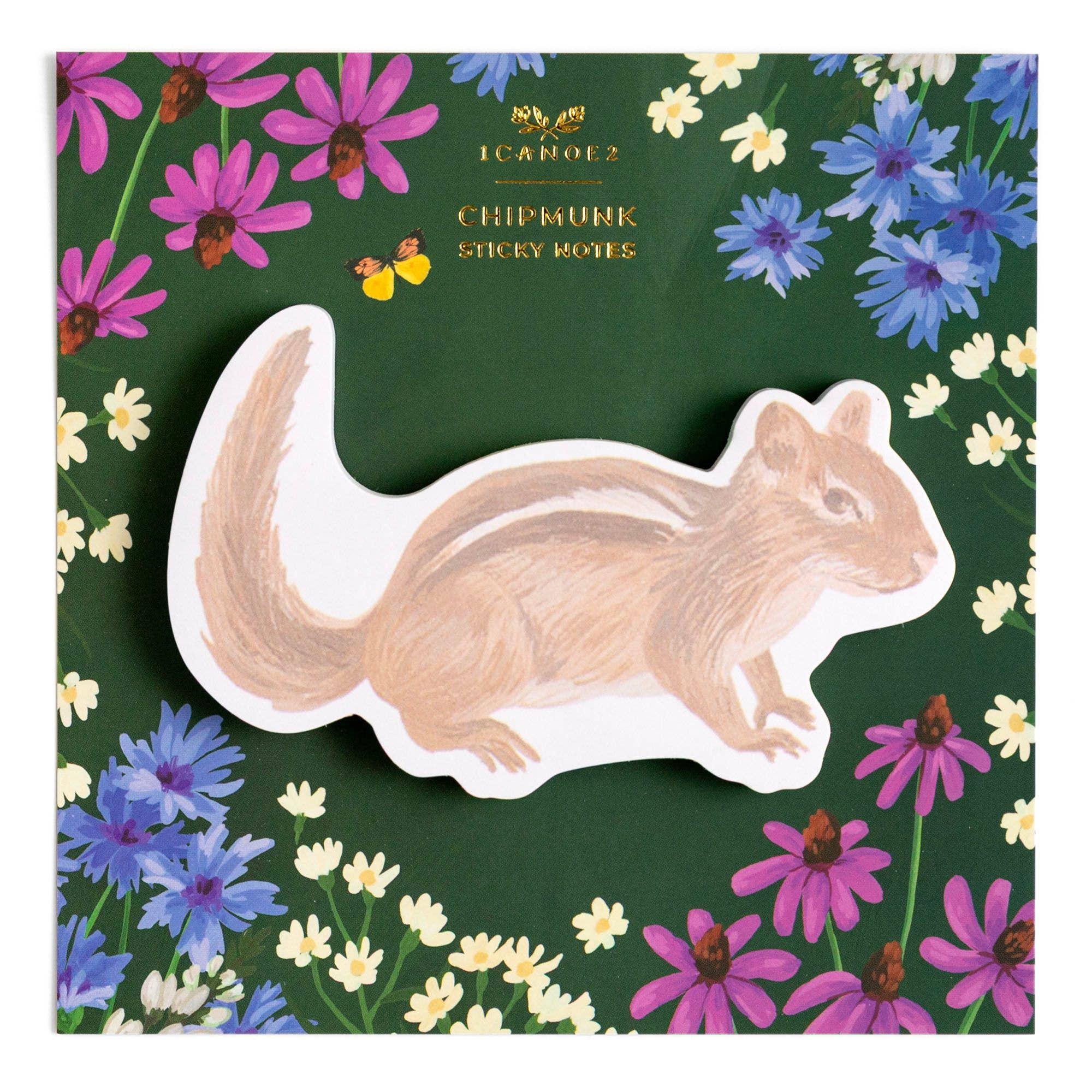 Chipmunk Sticky Notes