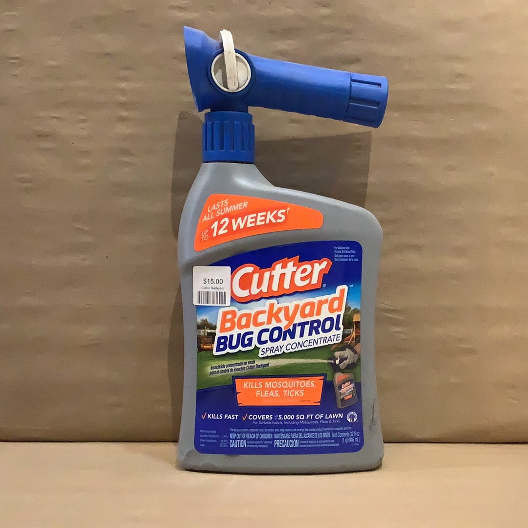 Cutter Backyard Bug Control Spray- 1qt.