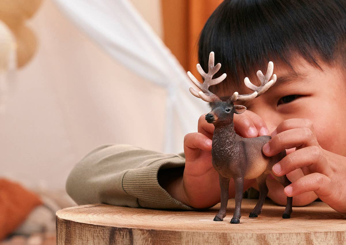 Elk Animal Toy Figurine