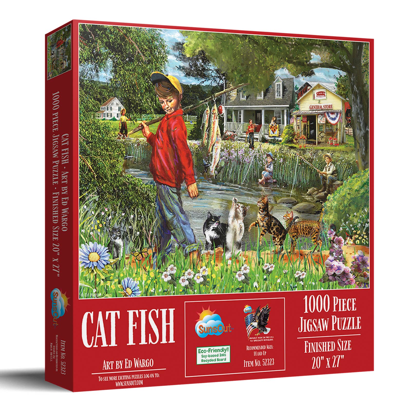 5308 Cat Fish 1000 pc Puzzle