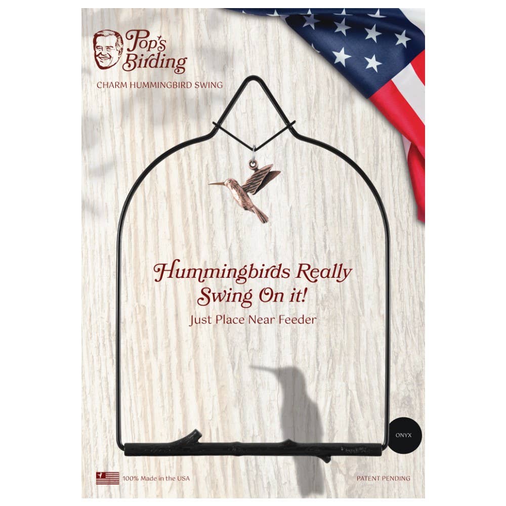 Hummingbird Swing, Charm Assorted Colors