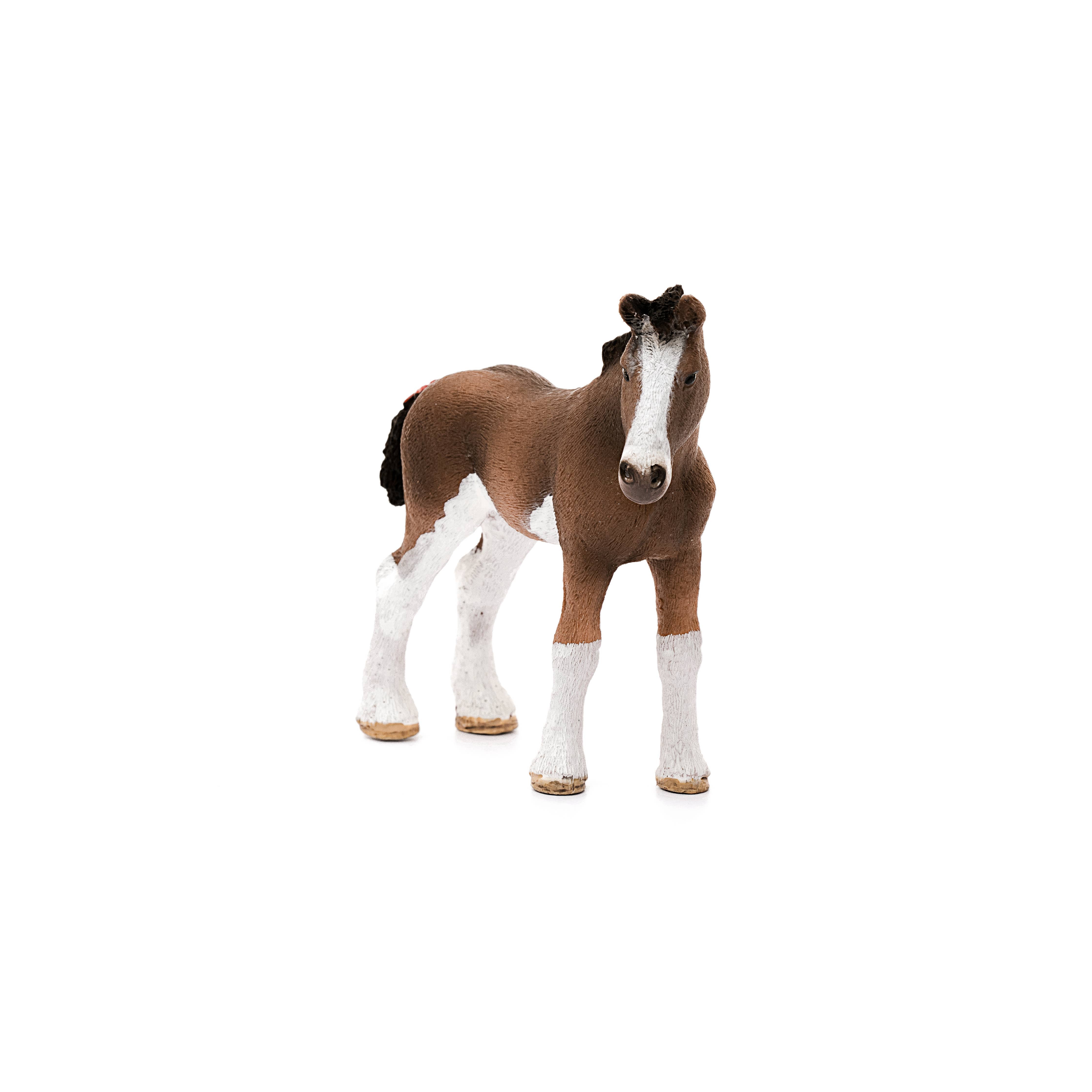 Clydesdale Foal Farm Horse Toy