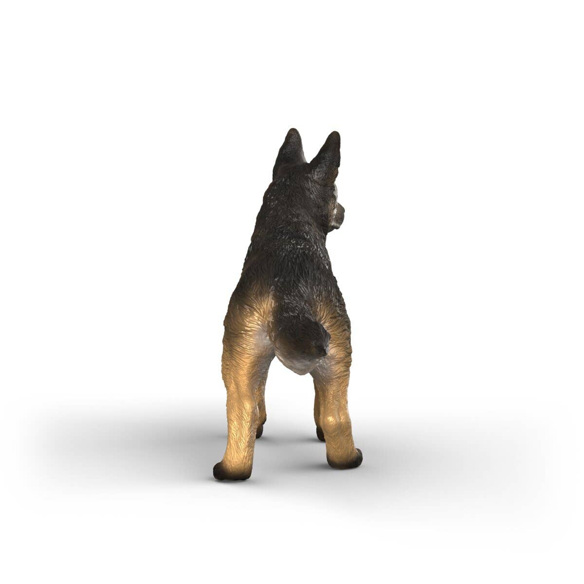 German shepherd dog Animal Toy Figurine