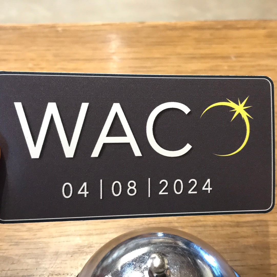 Waco 2024 Eclipse Stickers