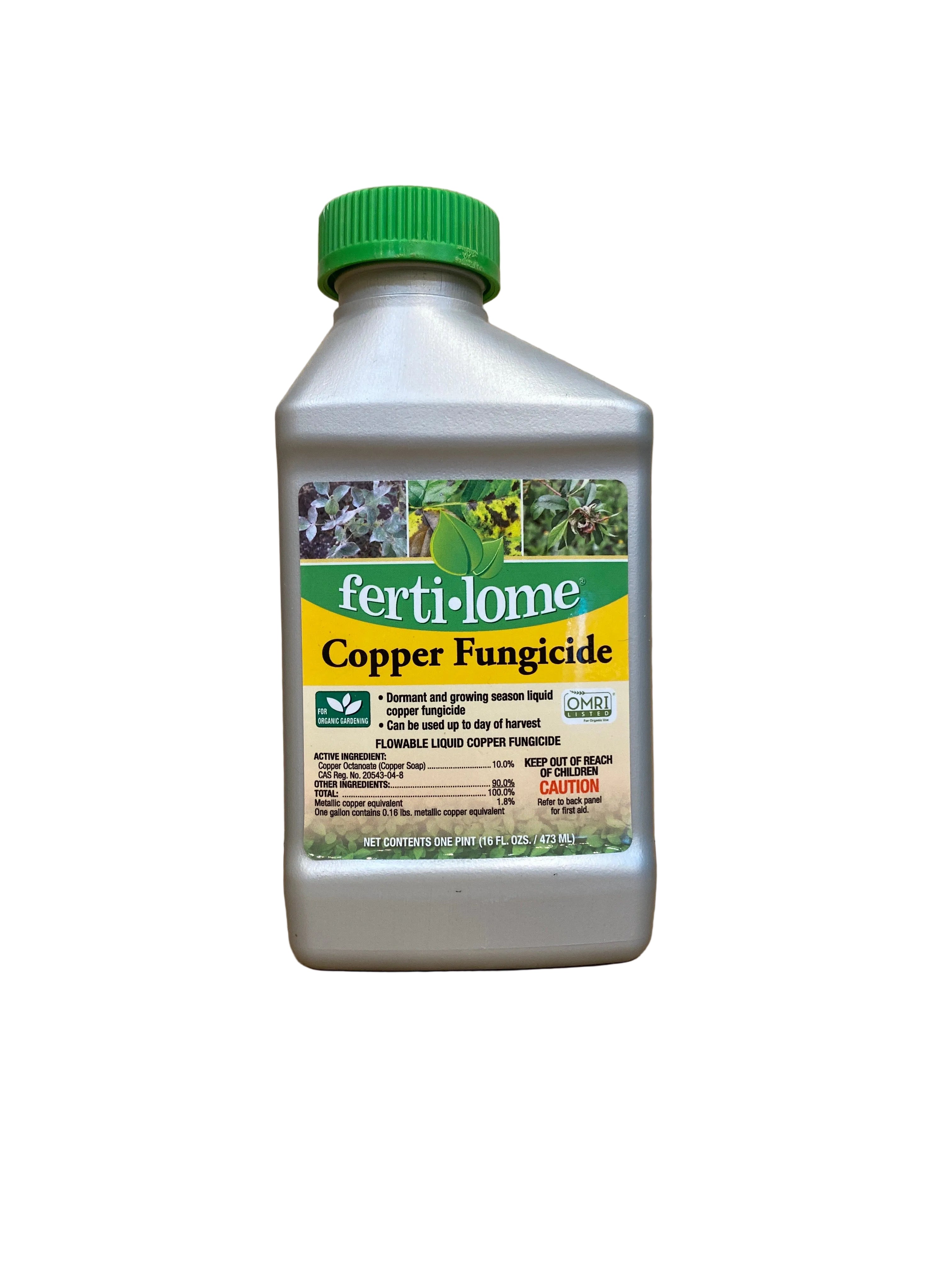 Copper fungicide 16oz bottle for garden disease control