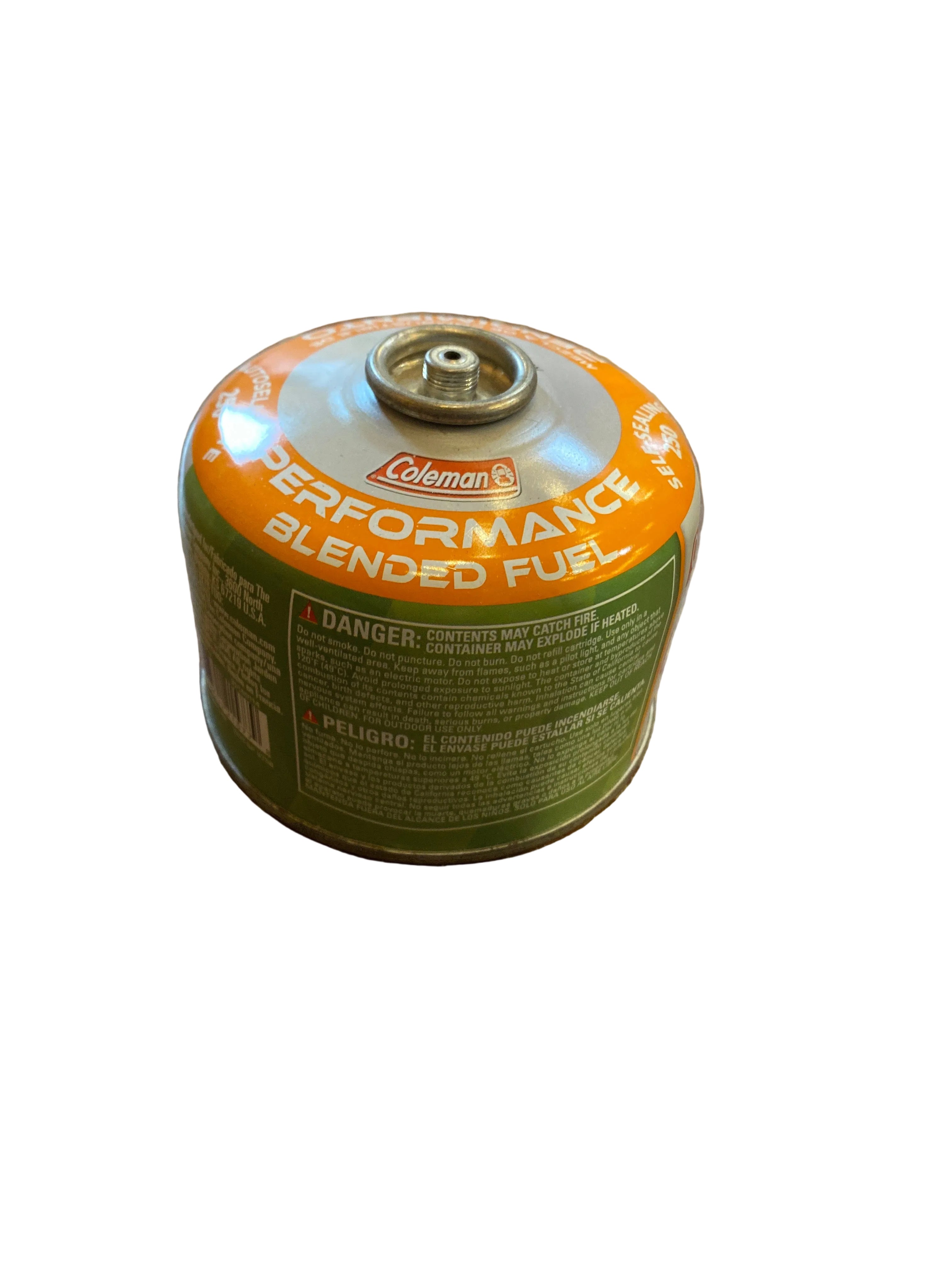 Performance blended butane fuel canister
