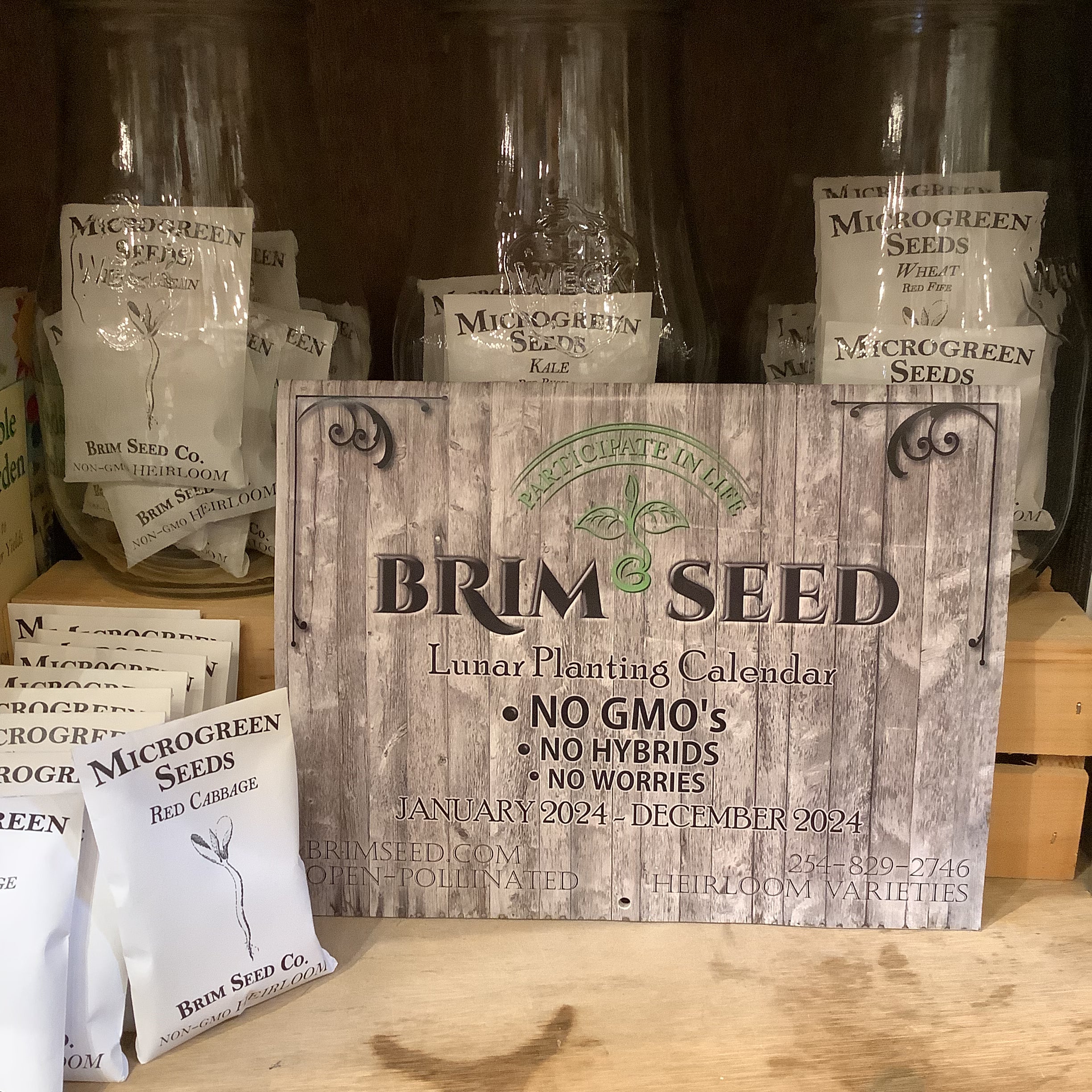 Brim Seed - 2024 Lunar Planting Calendar