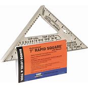 Kraft Tool - 7In Rapid Square with manual