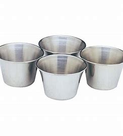 NorPro - 4 stainless steel sauce cups