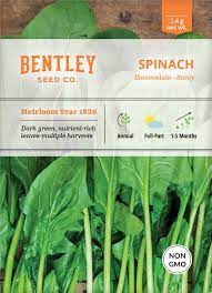 Bentley Seed Co. - Vegetable Seed Packets