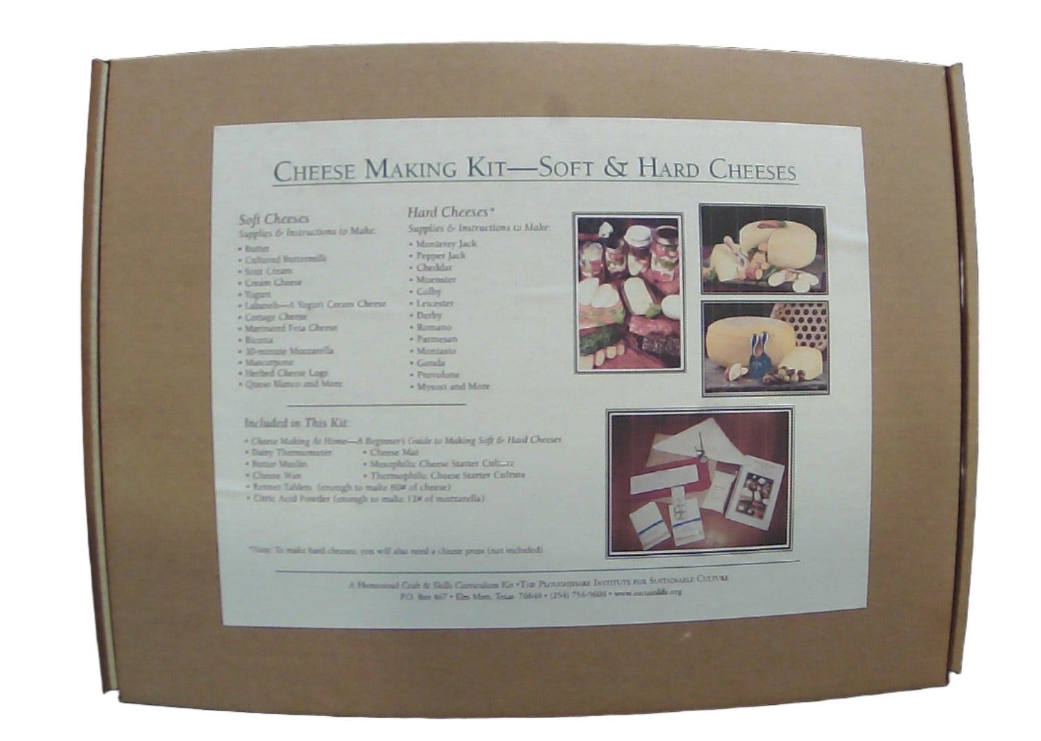 Cheese Making Kit - Soft & Hard Cheeses