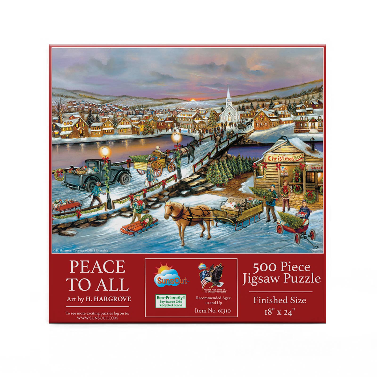 0482 Peace to All 500 pc Puzzle