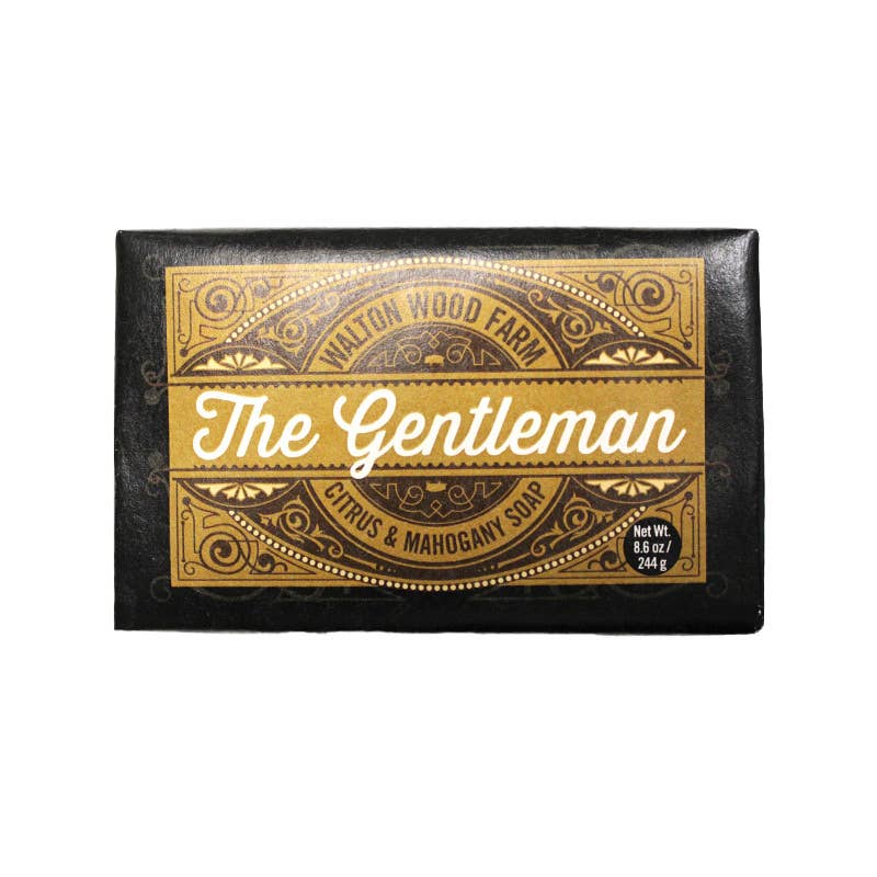 Gentleman Soap Citrus and Mahogany 8.6 oz bar