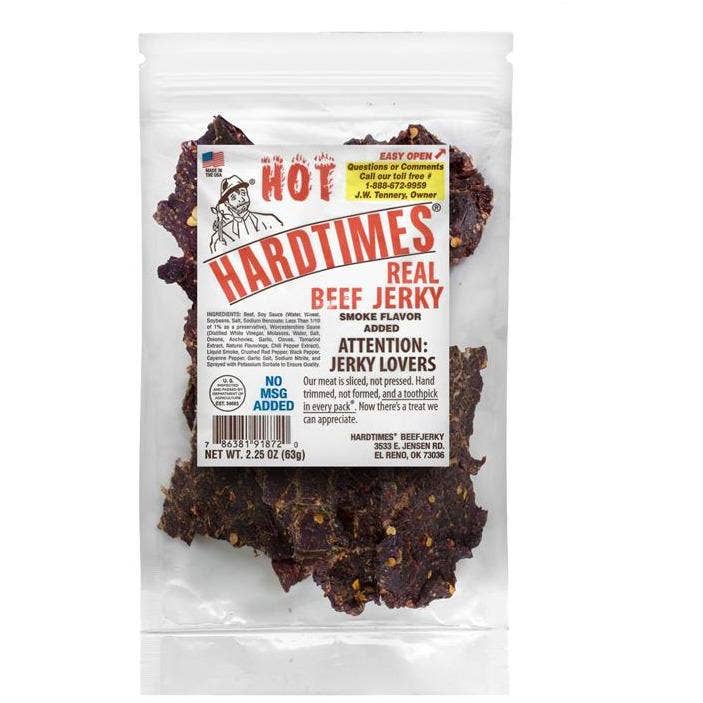 Hard Times Hot Beef Jerky 2.25 OZ