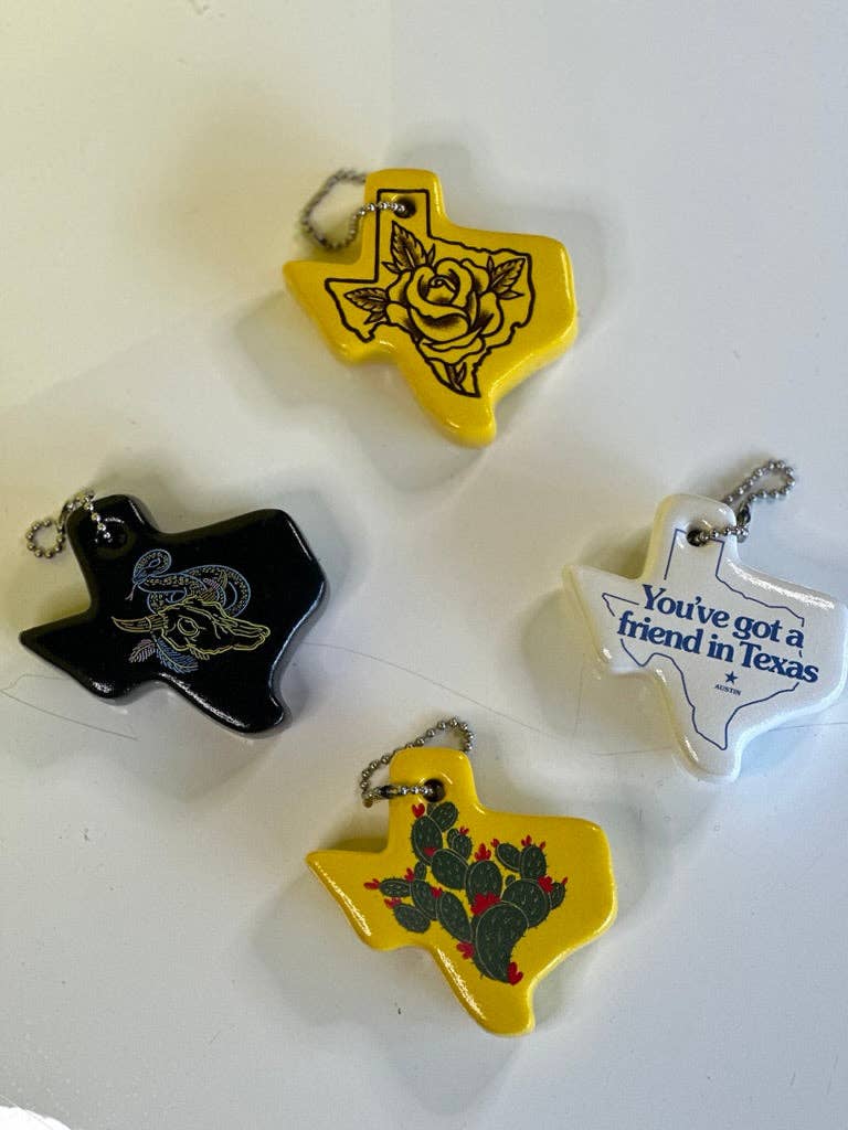 Texas Float Keychains